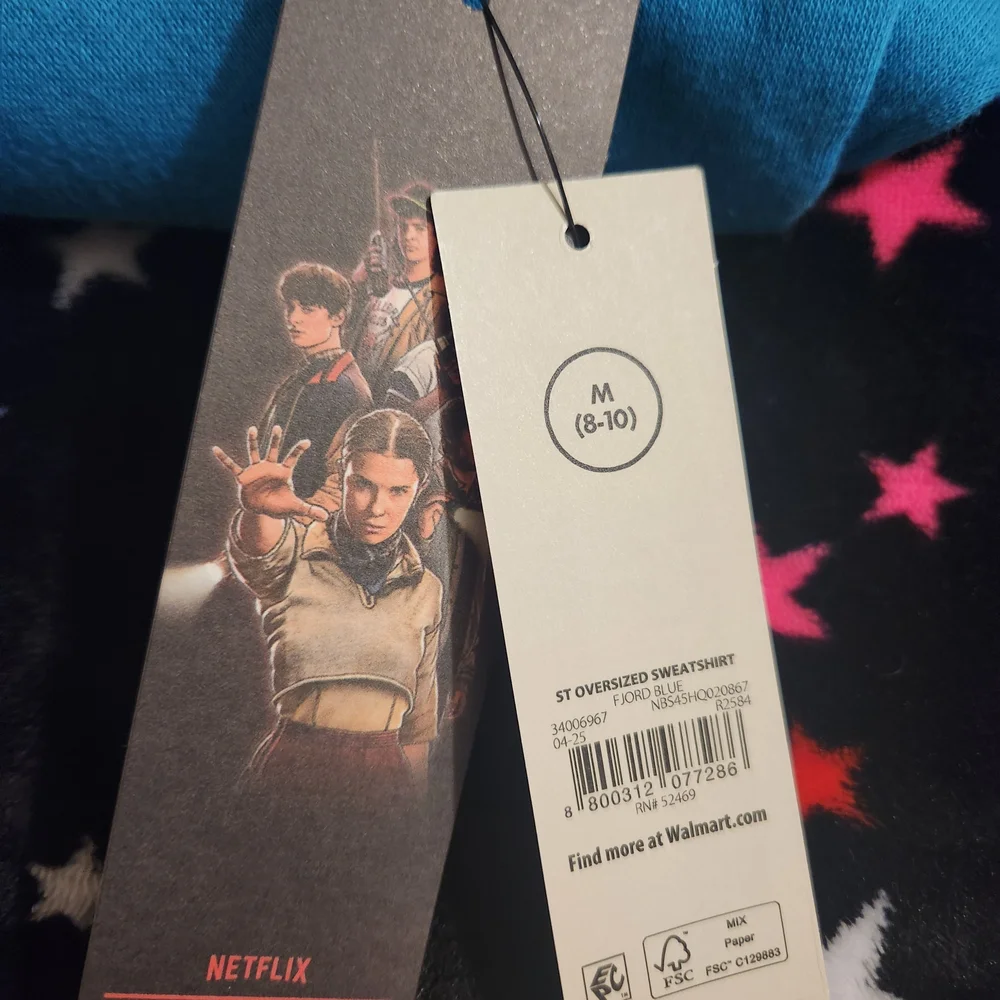 Stranger Things WSQK Radio Sweatshirt - Picture 7 of 7